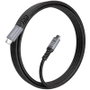 Aisens Cable USB4 Gen 3x2 Aluminio 40Gbps 8K@60Hz 1.5m Negro